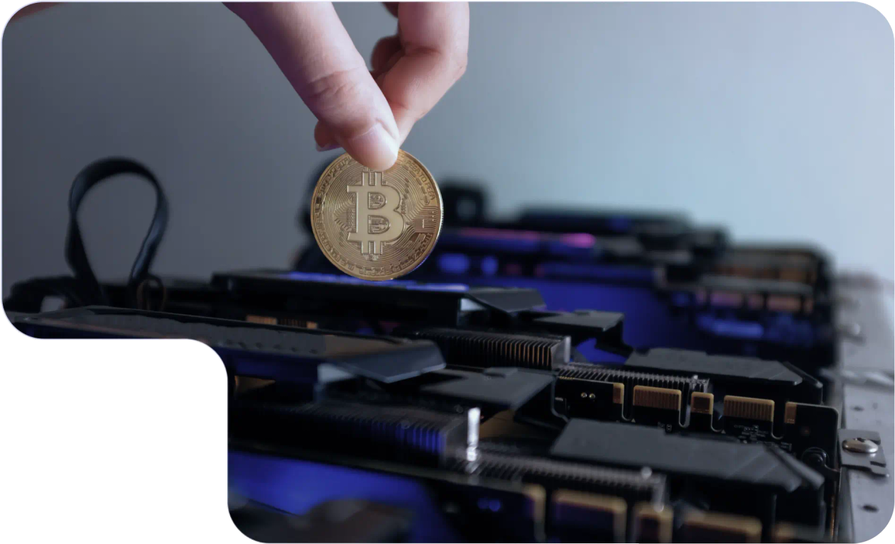 crypto-processing solution illustration